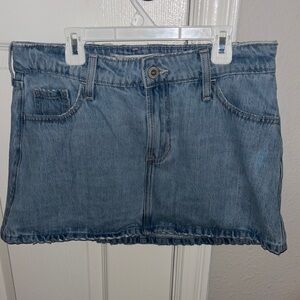 Hollister Denim Mini Skirt